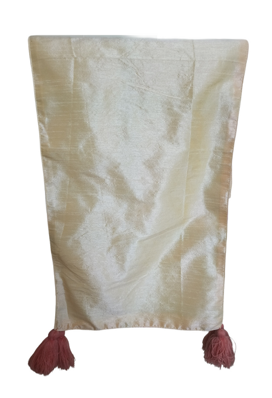 Table Runner In 12 x 60 Inches With Tassels, Plaid Check