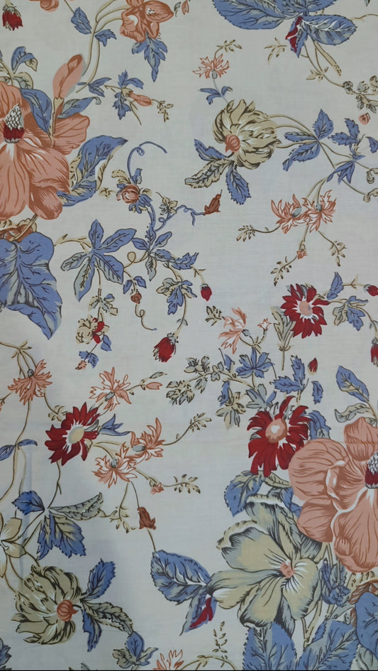 300 TC Pure Cotton Ultra Soft Luxury Bedsheet With Two Pillow Covers