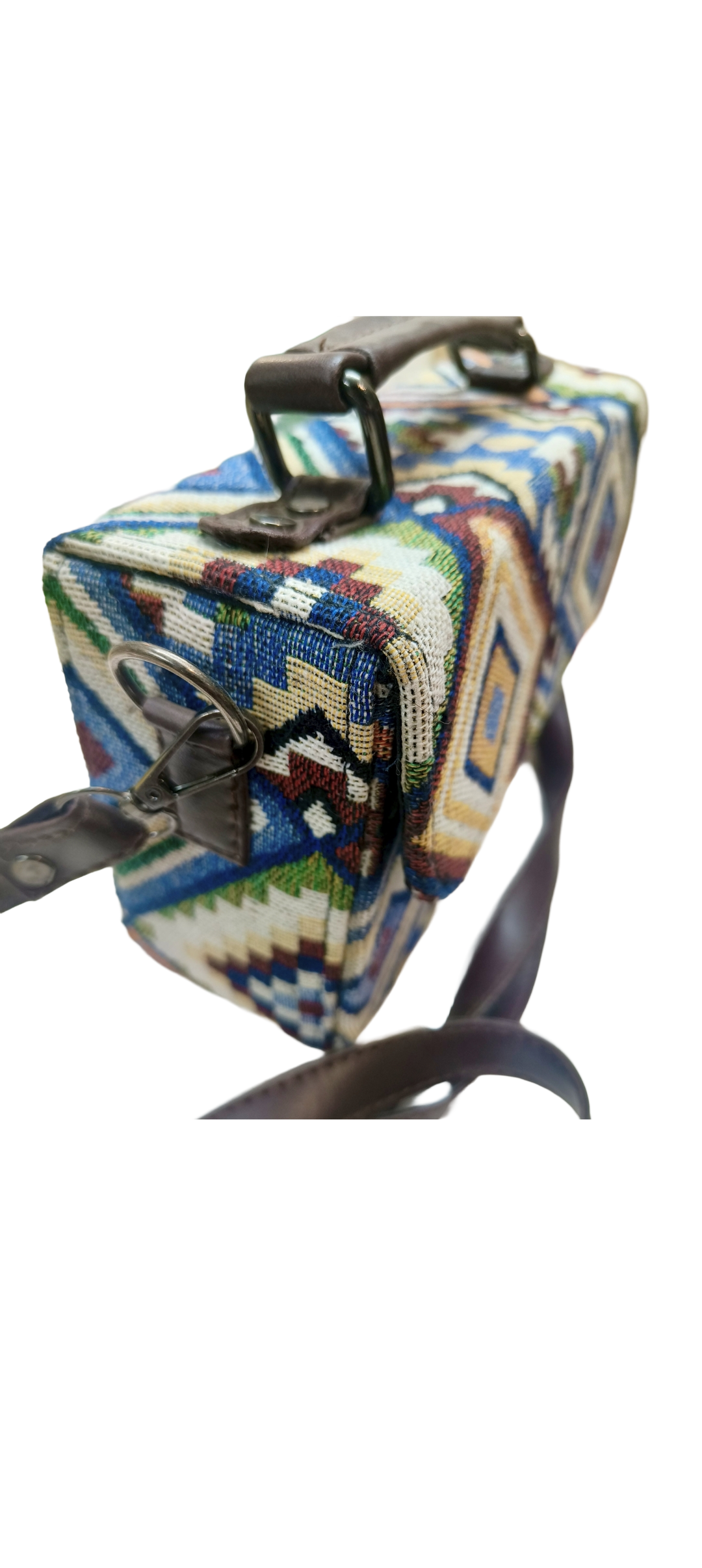 Jacquard Box Clutch Bag 9×6 inches