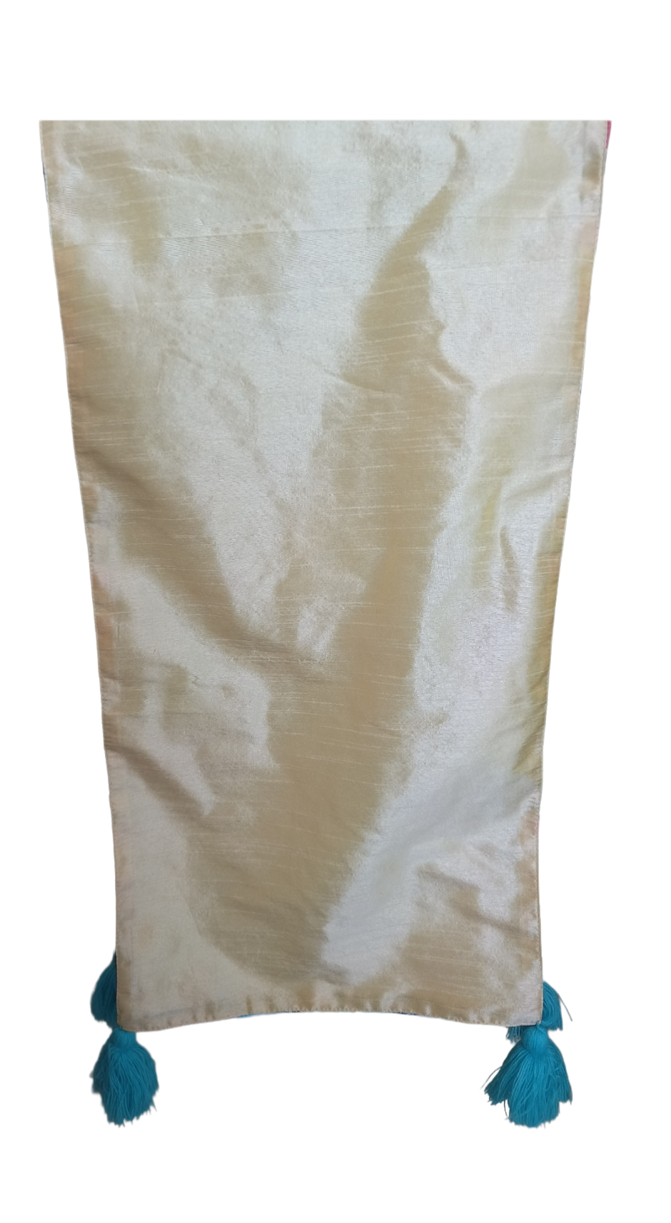 Table Runner In 12 x 72 Inches With Tassels, Marble Effect