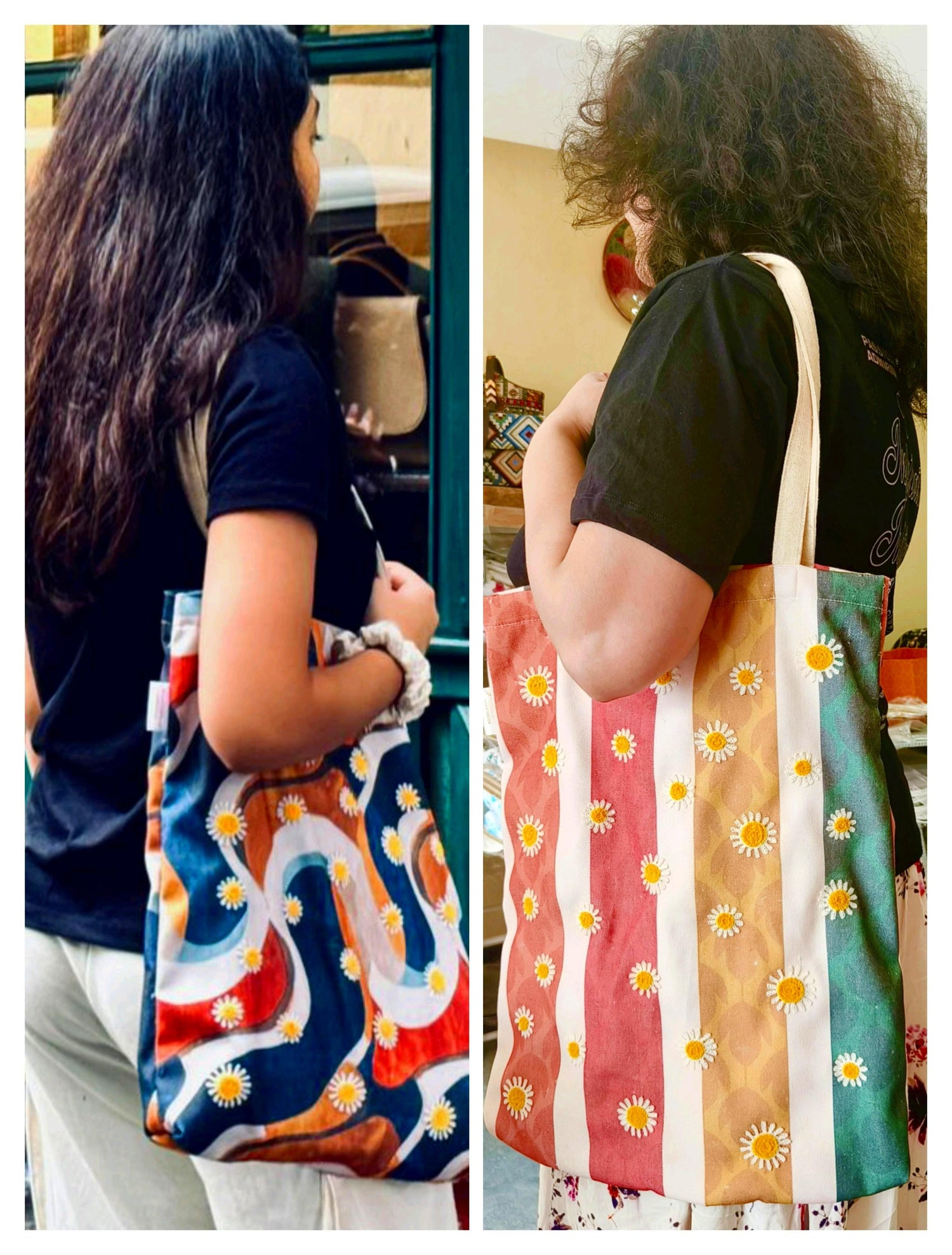 Embroidered Tote Bags