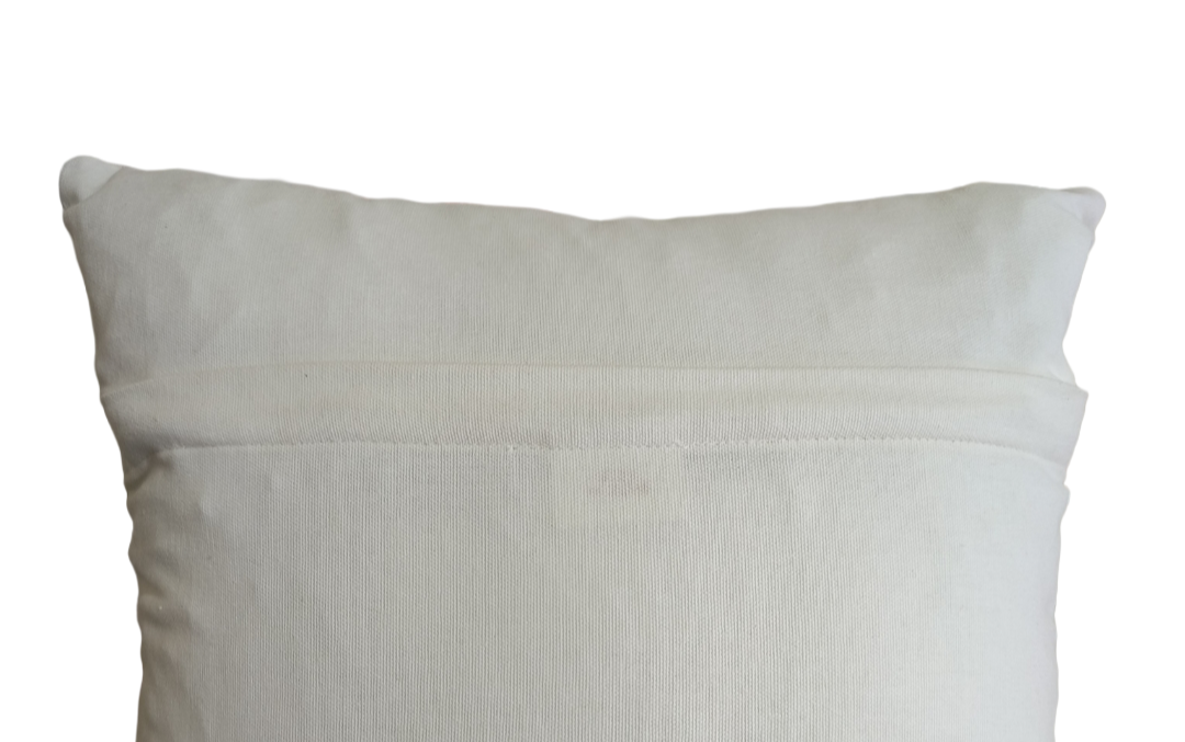 Embroidered Cushion Cover In 14 x 20 Inches, Pastel Floral