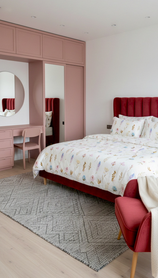 Premium Cotton Bedsheet with Two Pillow Covers, Pastel Reverie Green